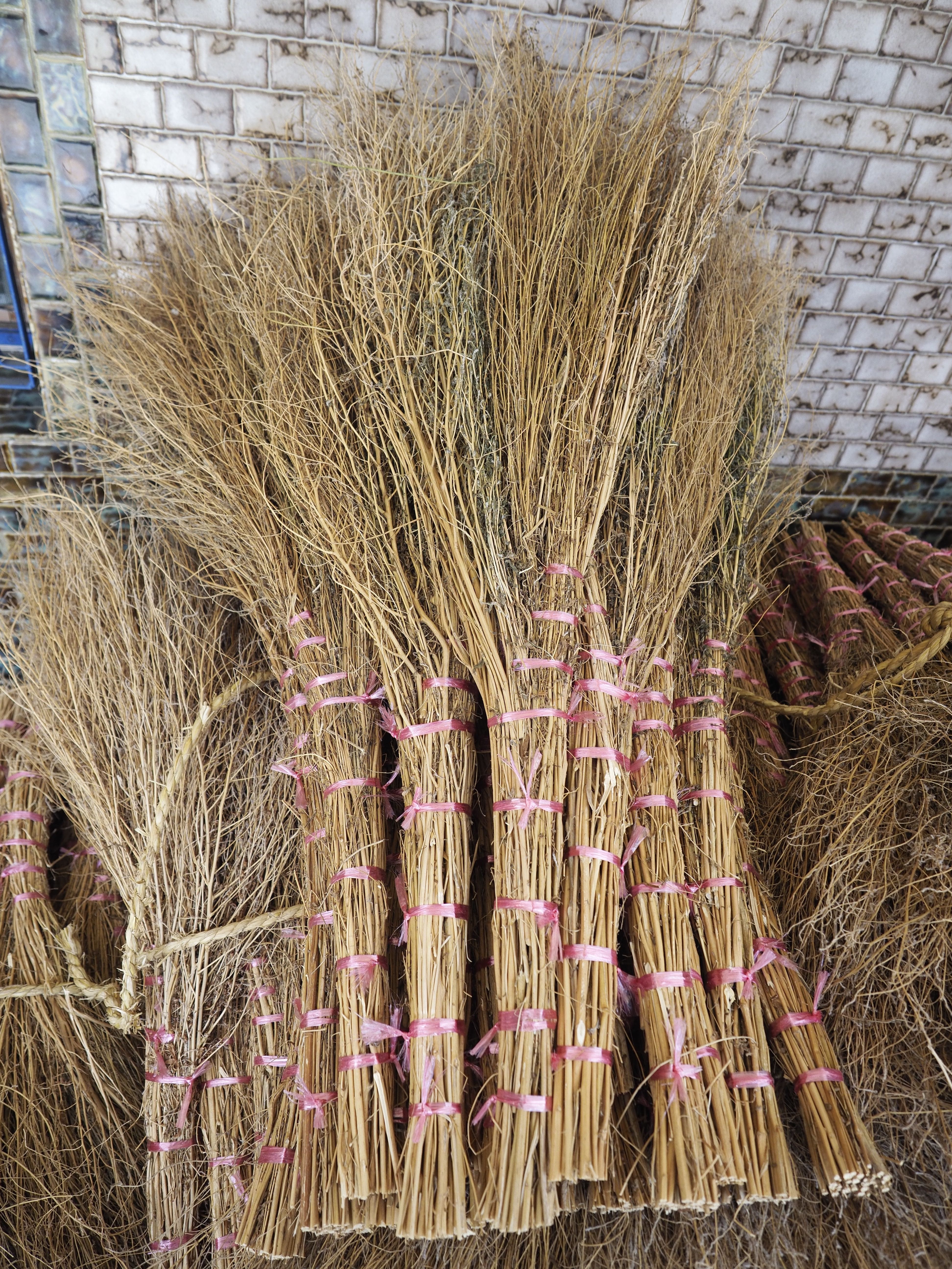 地膚草掃帚成品